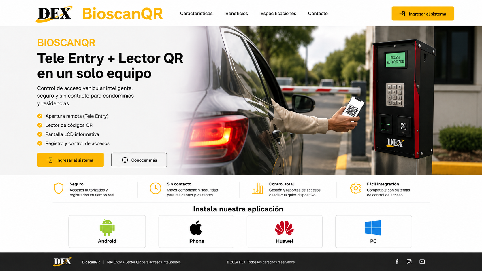 PWA BioscanQR | Control de Acceso